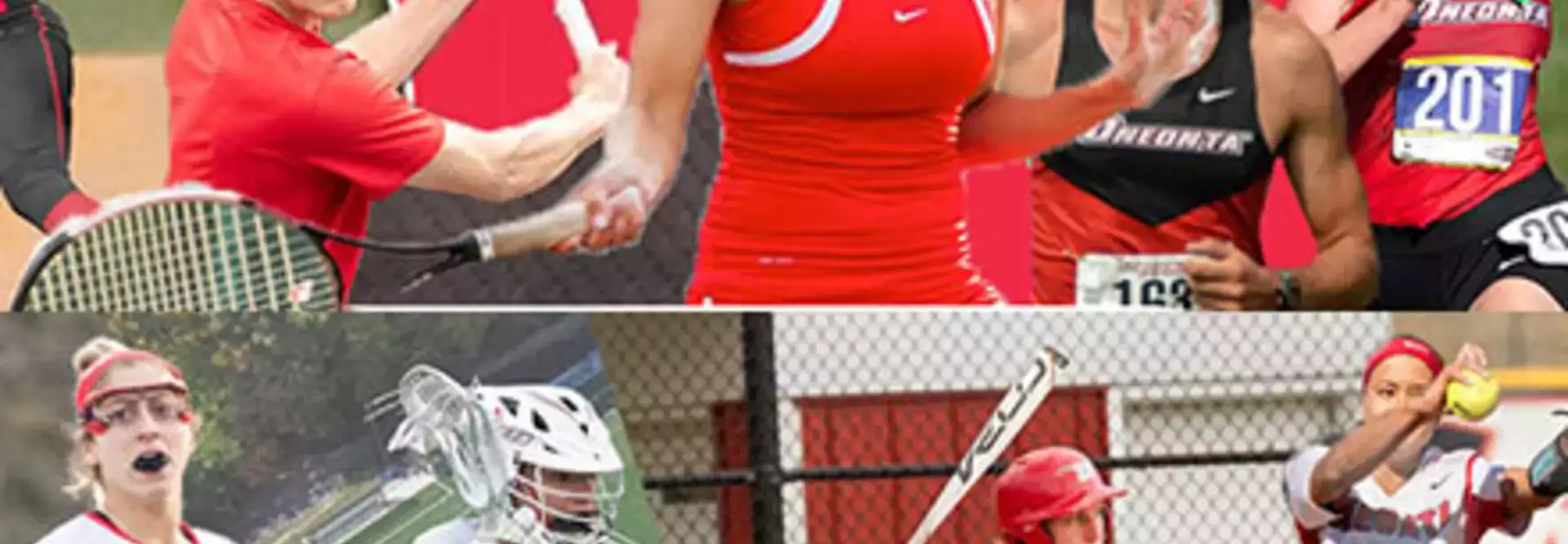 Spring sports collage