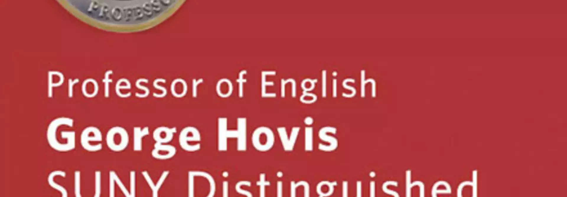 Distinguished Teaching Professor