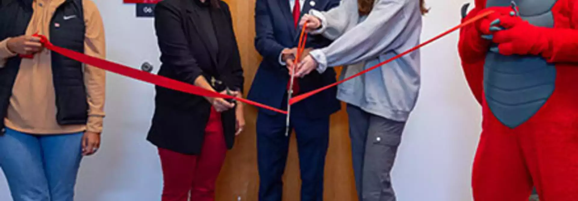 Unveiling of the Red Dragon Food Pantry