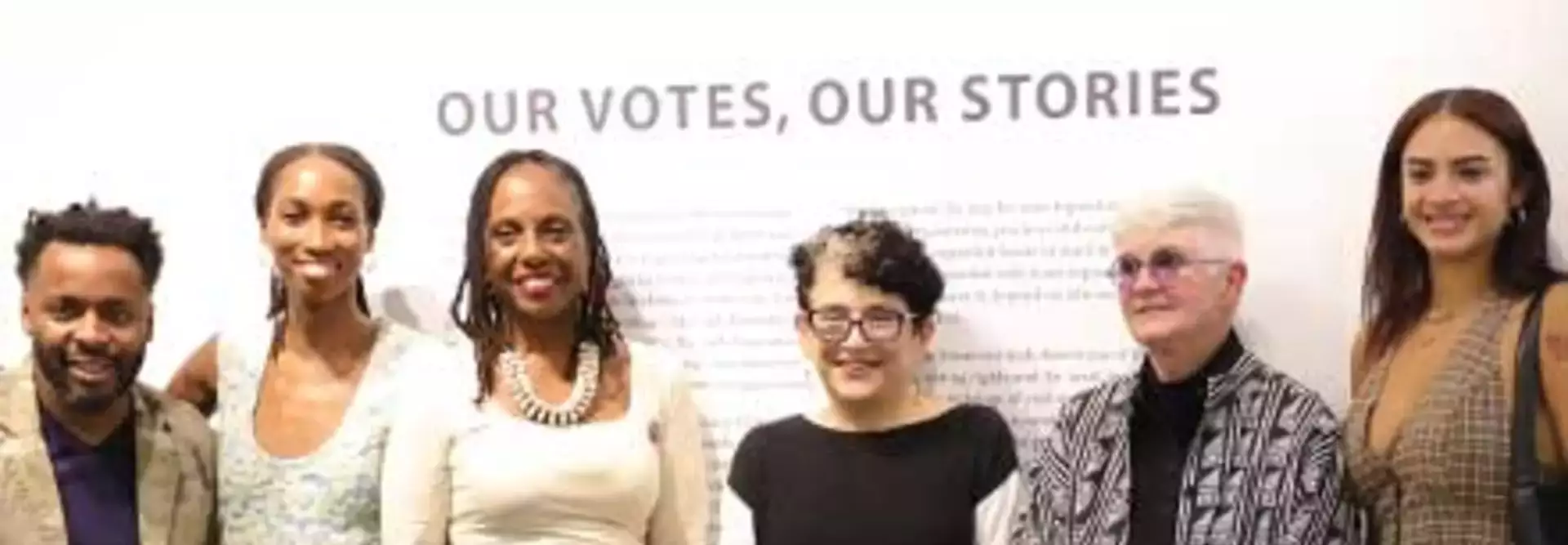 Students Curate Art Exhibit on Voter Suppression