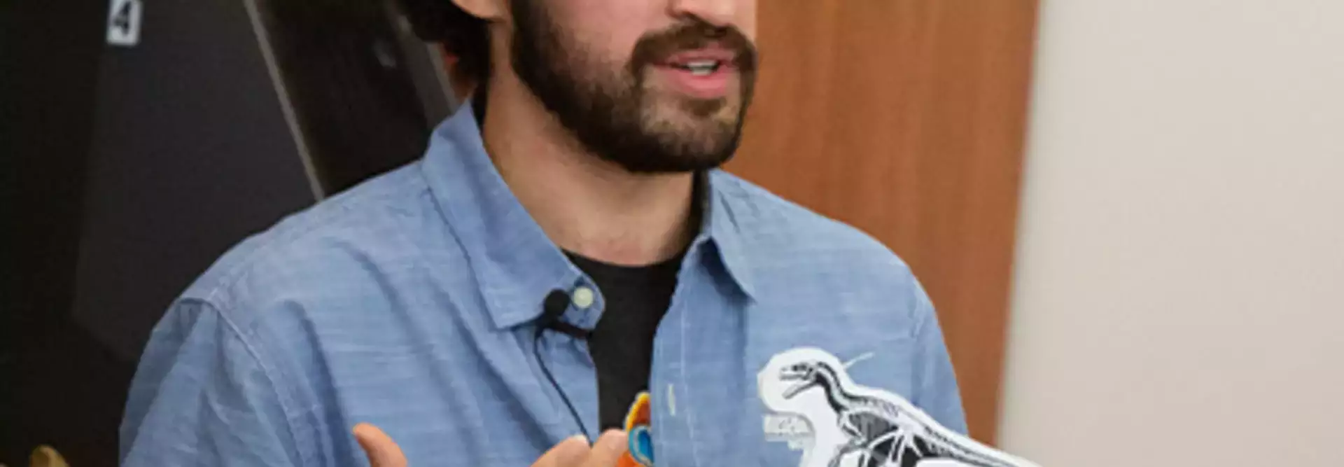 Museum Studies Student Creates Dinosaur Exhibit