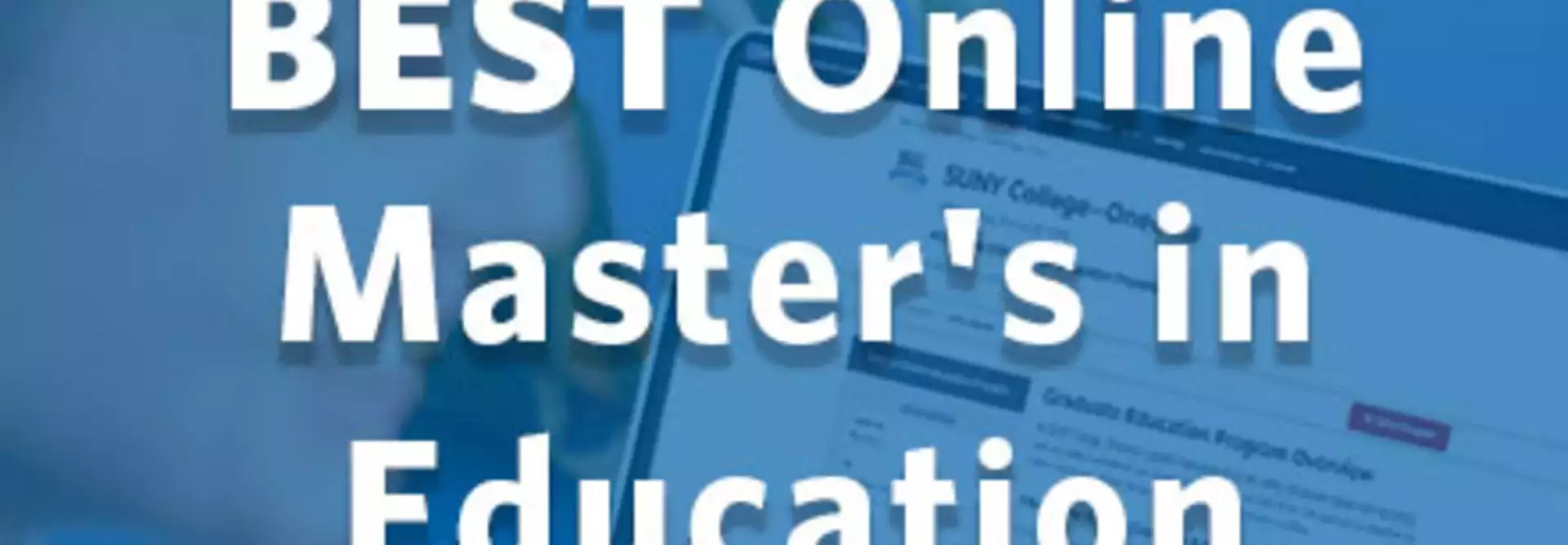 Online Graduate Programs Recognized by U.S. News