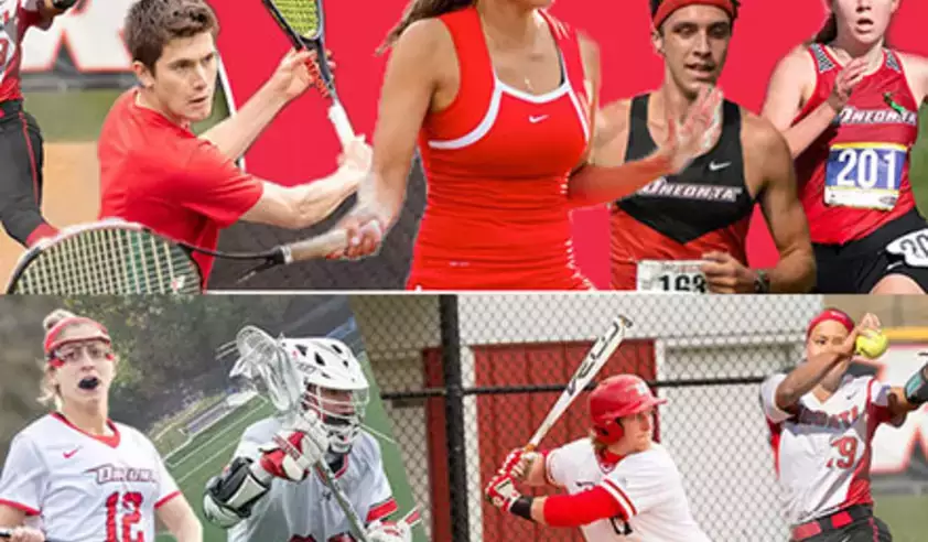 Spring sports collage