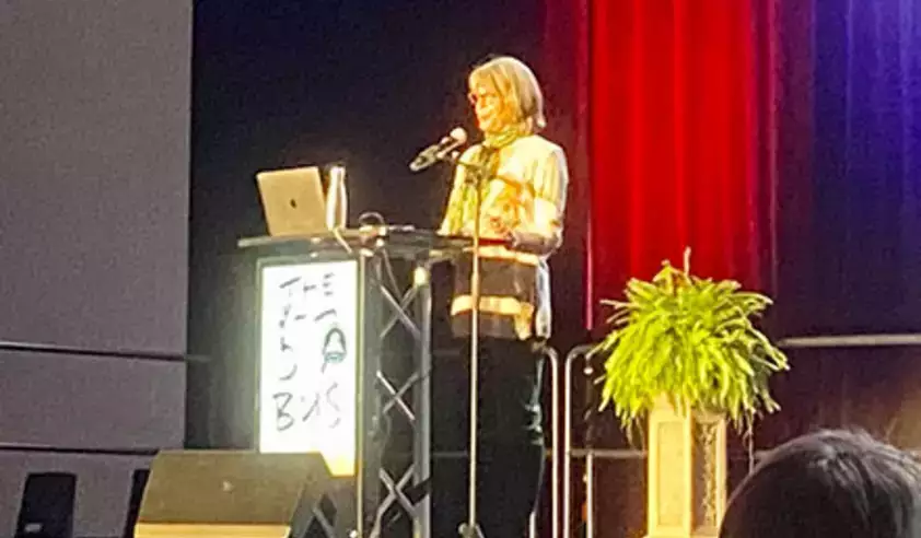 Dashka Slater Delivers Mills Distinguished Lecture