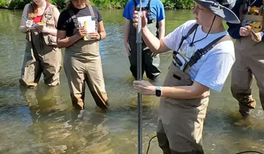 Field Entomology students