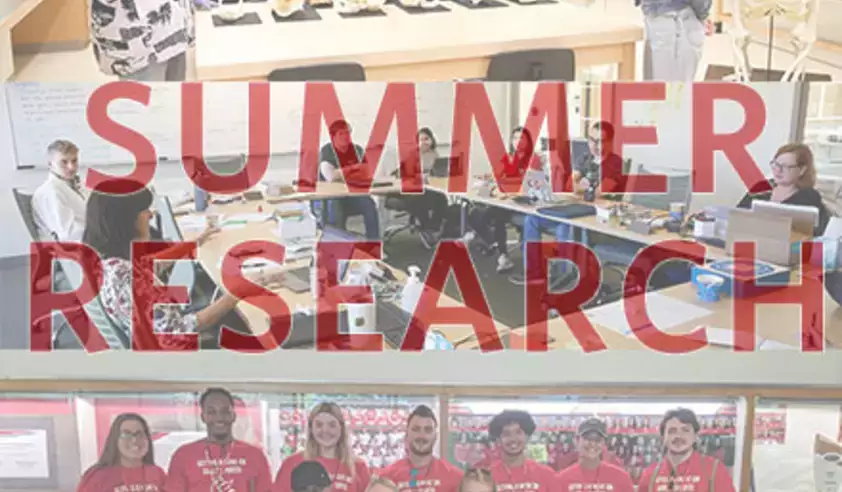 Summer Research News Square