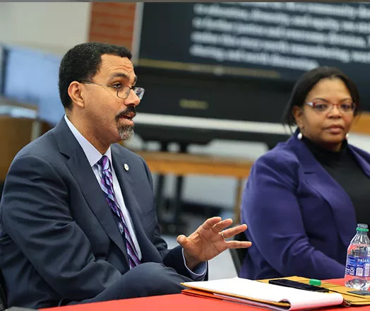 SUNY Chancellor John King in CRJIE