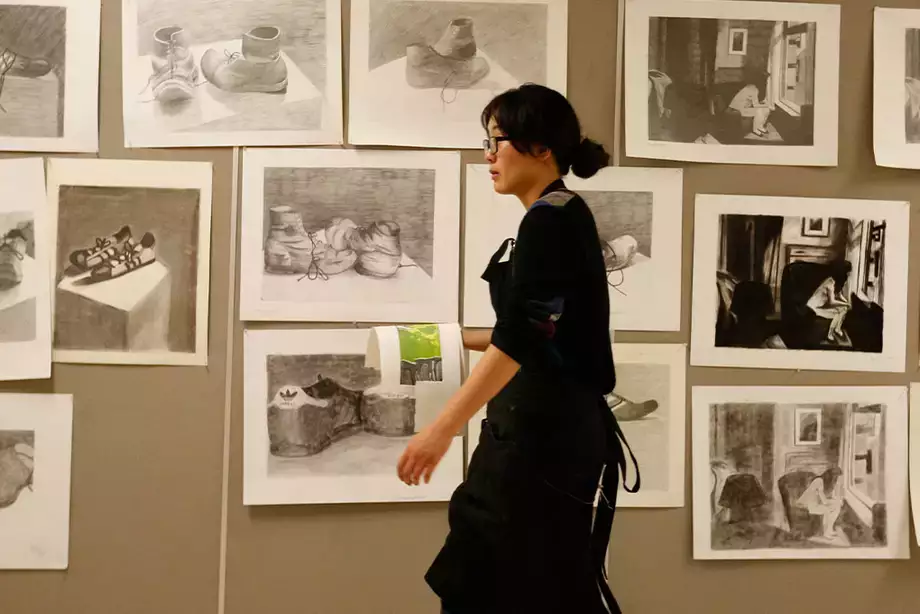 Art Wall Screen Printing Drawing