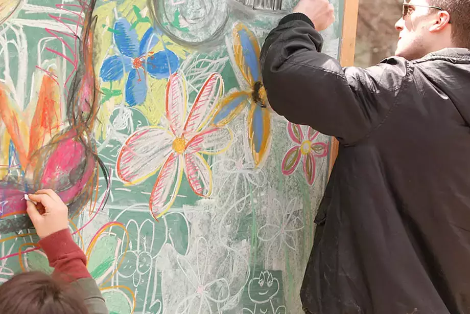 Earth Day Art Board