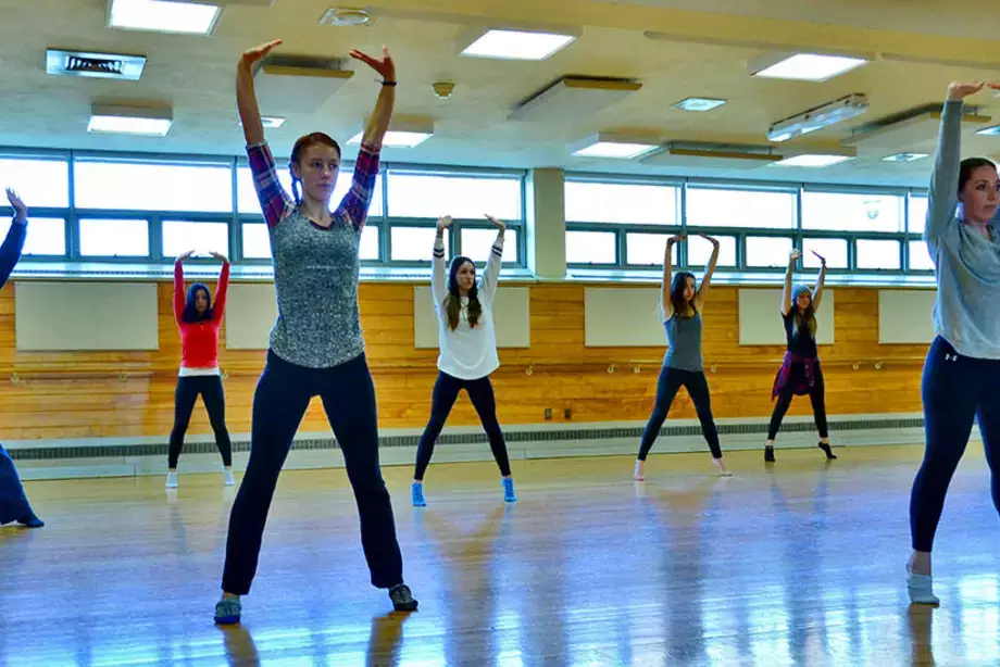 Theatre Department Dance Class