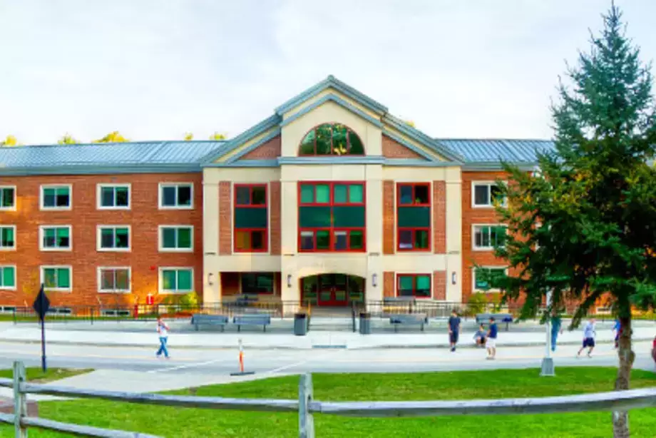 Front of Tobey Hall.