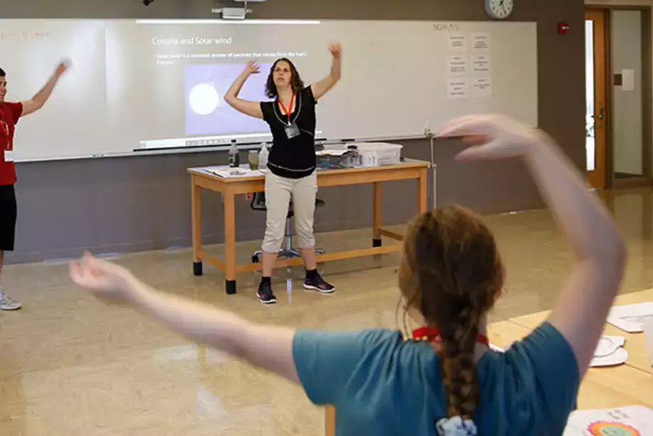 Go STEM plants motions exercise