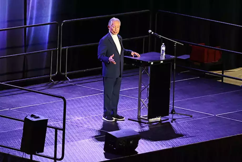 George Takei Delivers Mills Distinguished Lecture
