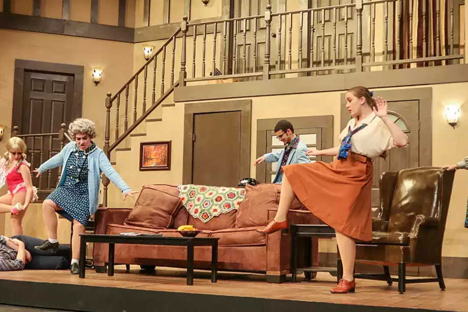 Production Photo from Noises Off