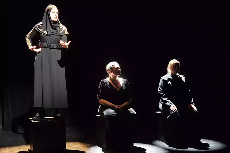 Production photo from Nordost at SUNY Oneonta, performed 2022