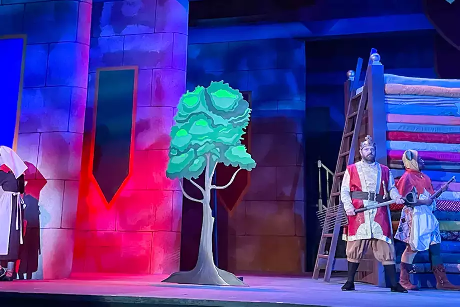 Photos from Once Upon a Mattress, originally intended for 2020 and produced in 2022