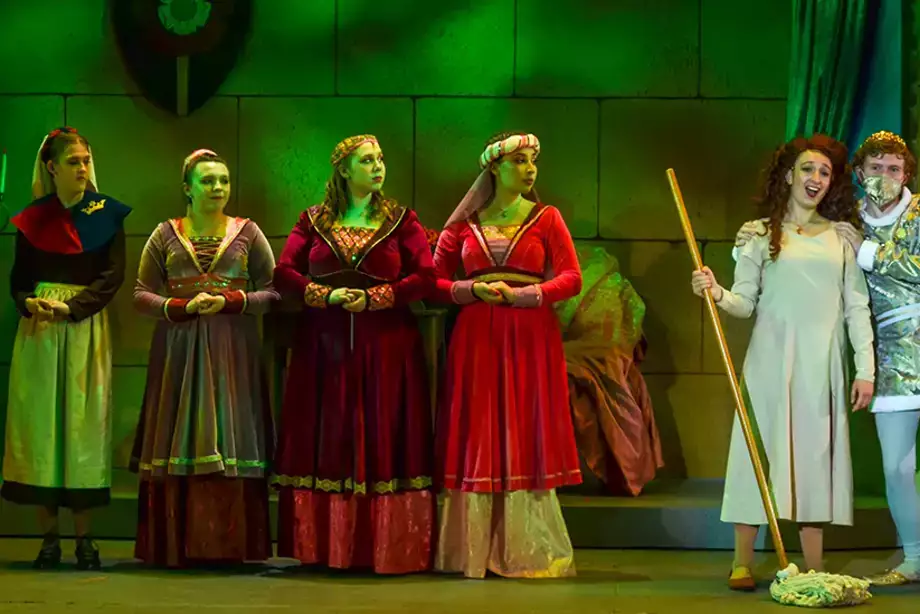 Production Photo from Once Upon a Mattress