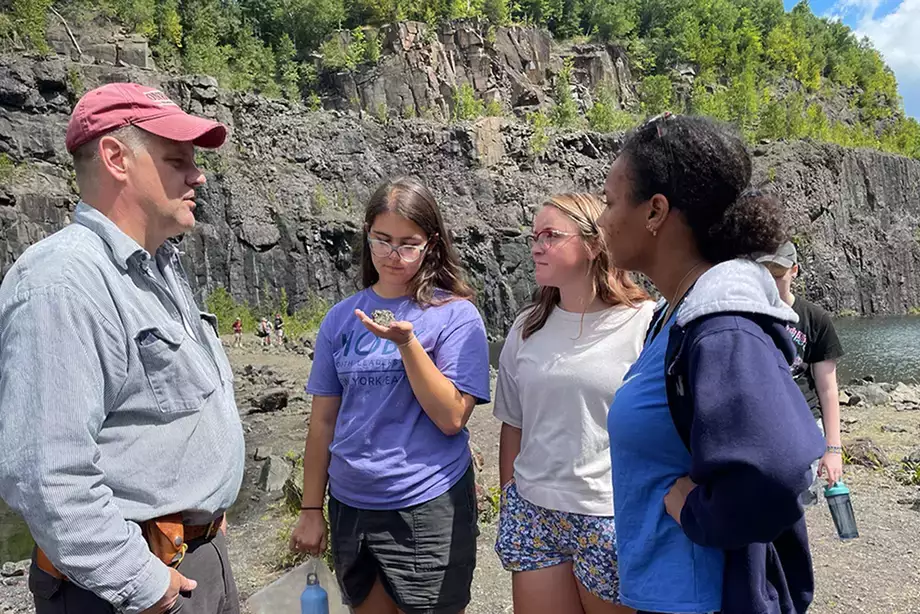 Dr. Keith Brunstad leading GEOFYRST August 2022