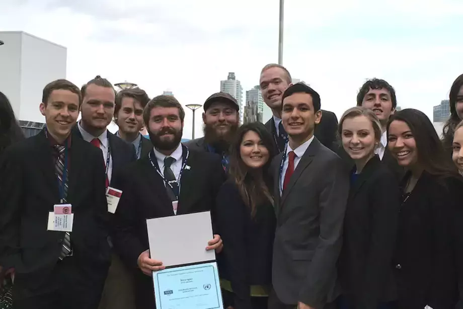Model UN group