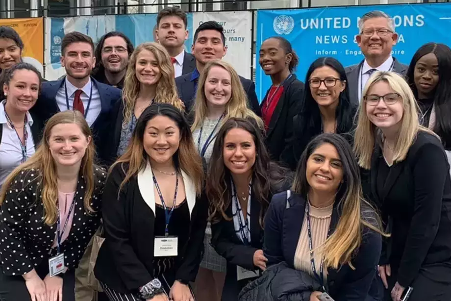 Model UN group