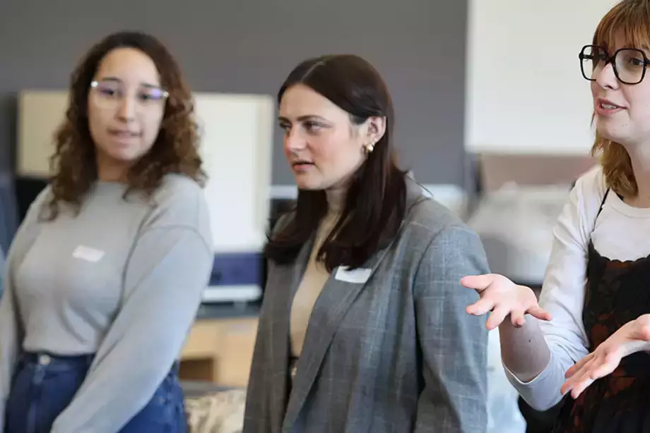 College in High School Students Visit Campus