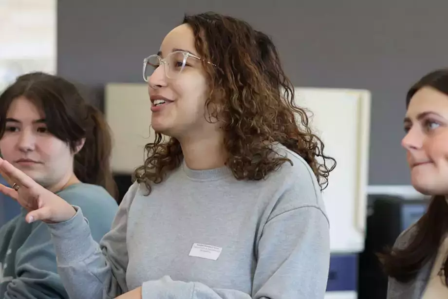 College in High School Students Visit Campus