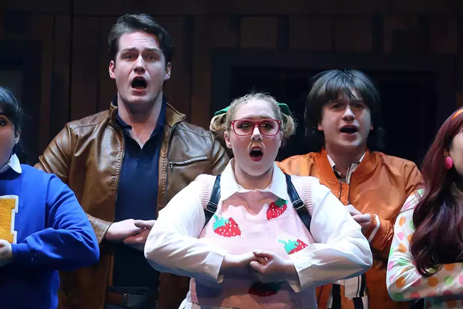 Photo from Evil Dead the musical, produced in 2023