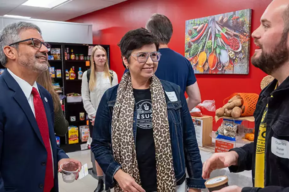 Unveiling of the Red Dragon Food Pantry
