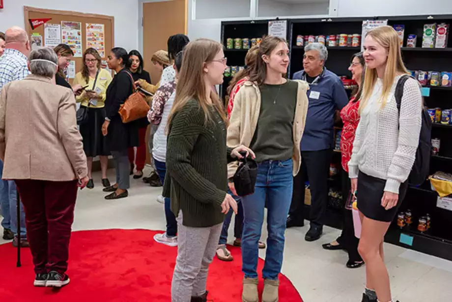 Unveiling of the Red Dragon Food Pantry