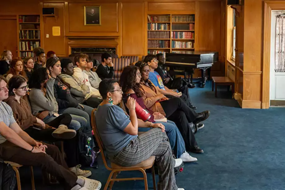 Poetry Workshop with Vice Chancellor Colon