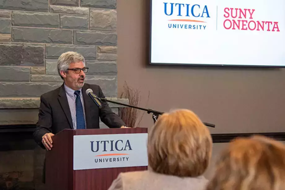 Nursing Student Pathway with Utica University Dr Cardelle Speaking
