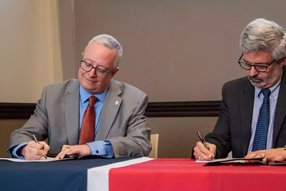 Nursing Student Pathway with Utica University Signing