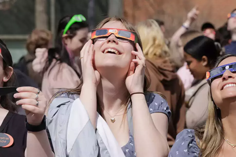 Eclipse Captivates Campus