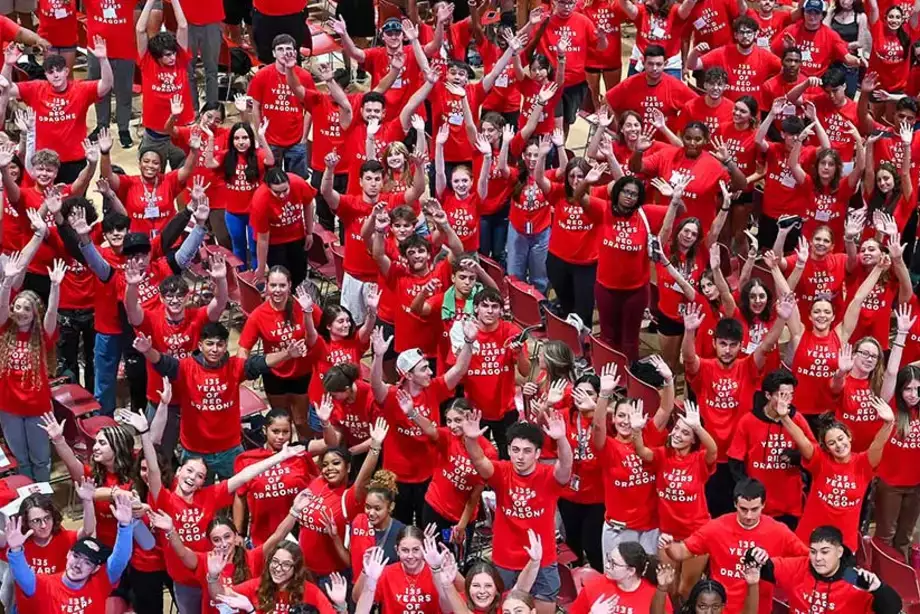 Campus Welcomes New Red Dragons