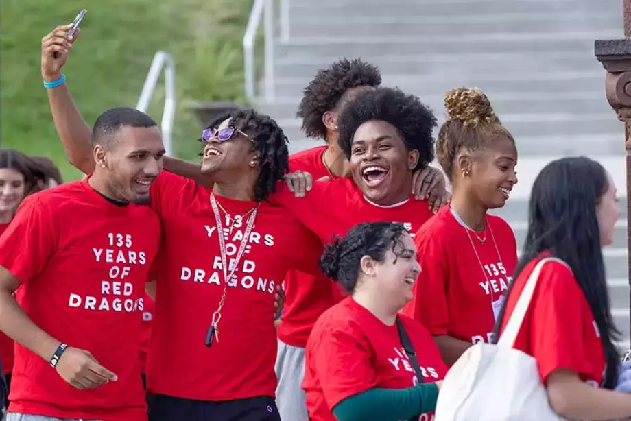 Campus Welcomes New Red Dragons