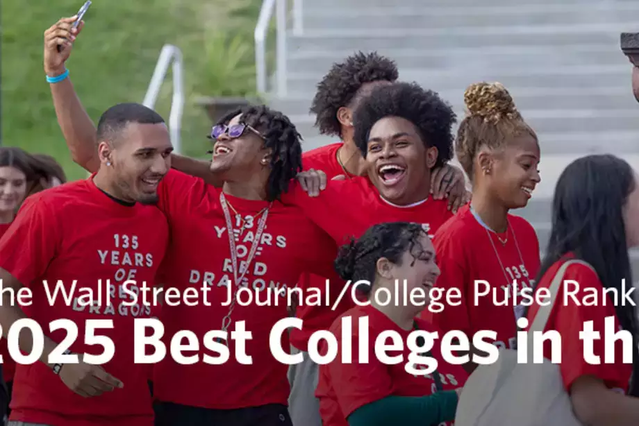 SUNY Oneonta is ranked No. 187 on the Wall Street Journal/College Pulse 2025 list of the Best Colleges in the U.S. 