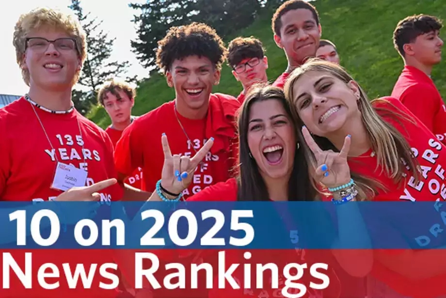 University in Top 10 on 2025 U.S. News Rankings