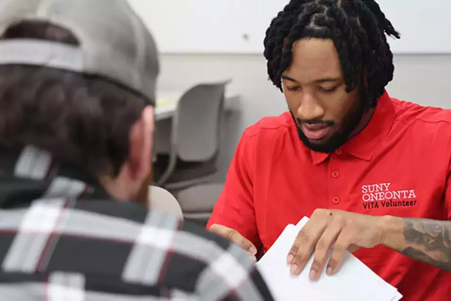 Students Get Hands-On Experience Filing Taxes