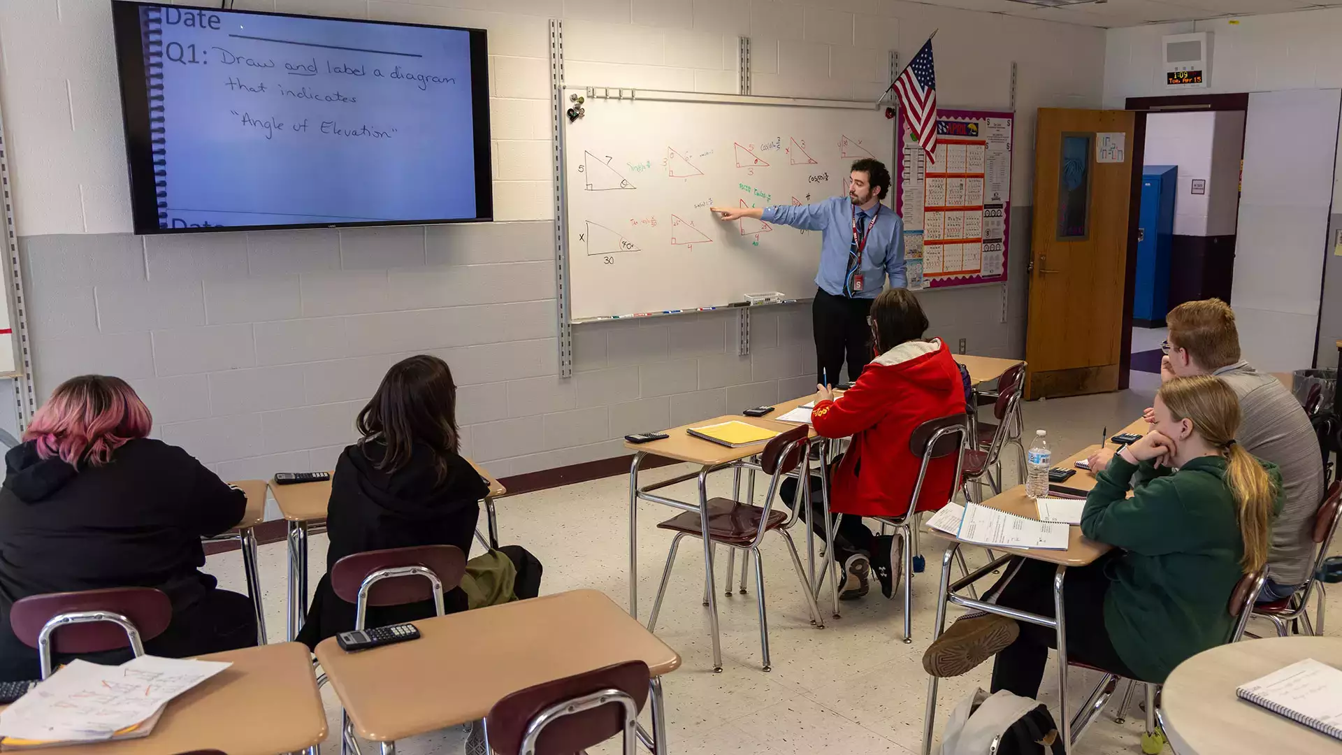 Education major students gain hand-on learning.