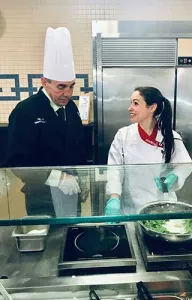 Julia working in Wilsbach