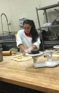 Julia working in Wilsbach